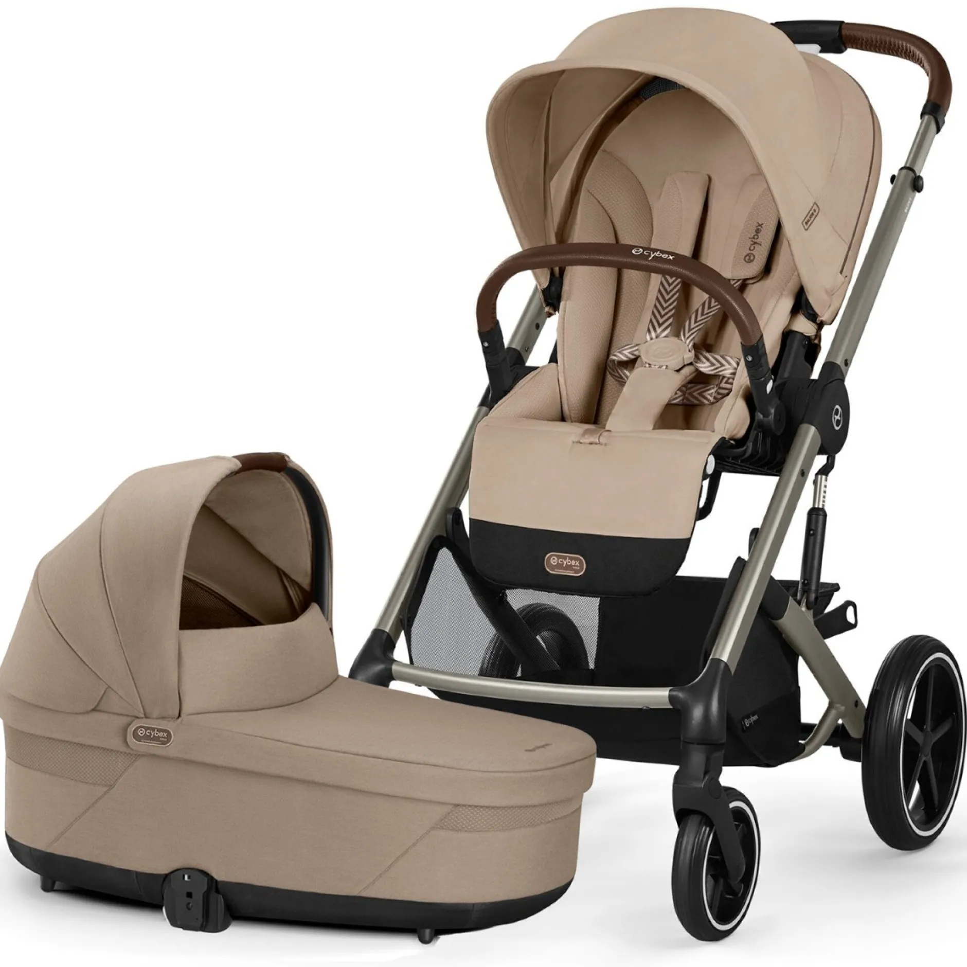 Kinderwagens*Cybex Balios S lux compleet Almond Beige