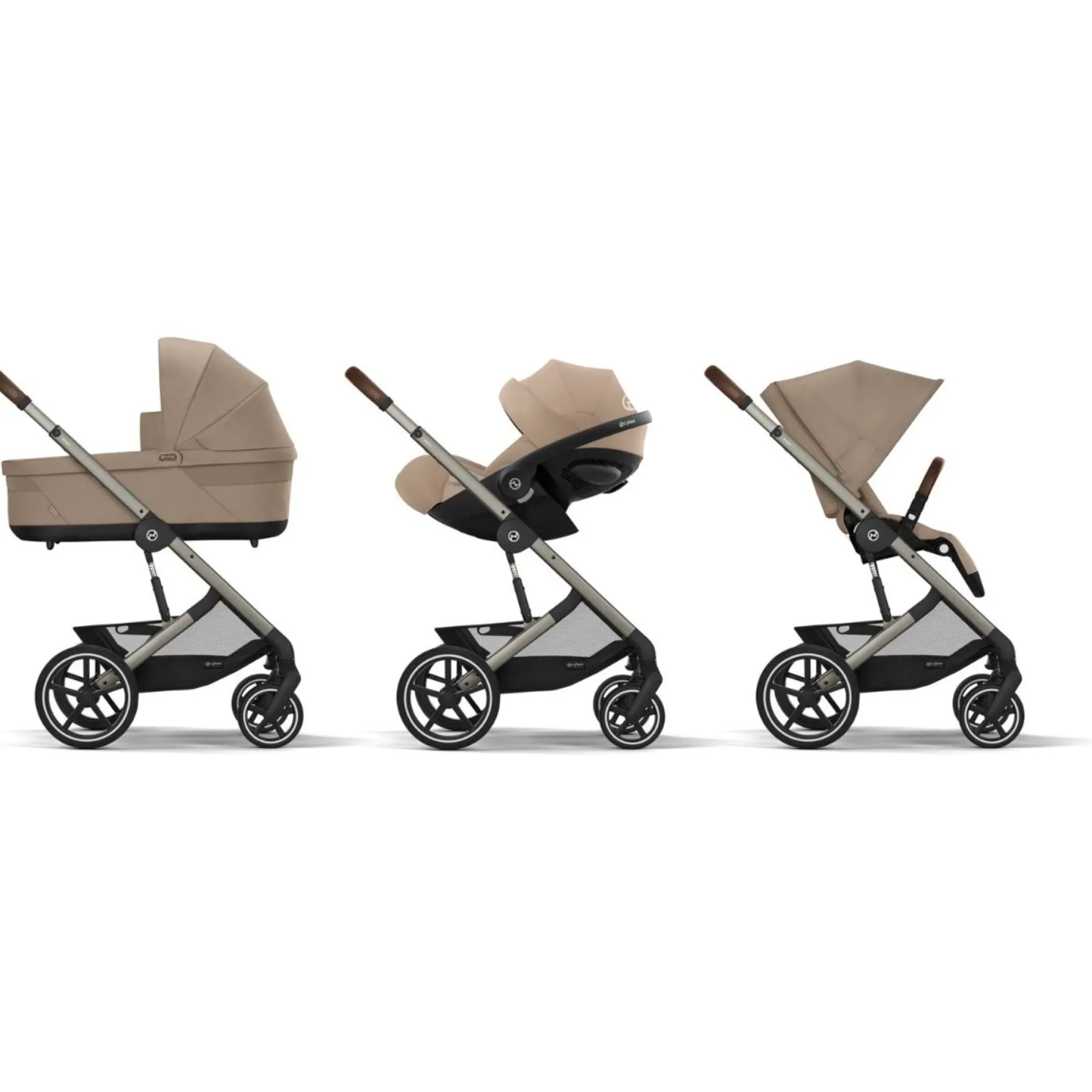 Kinderwagens*Cybex Balios S lux compleet Almond Beige