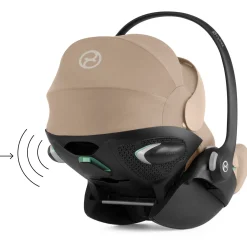 Autostoelen Groep 0*Cybex Cloud G i-Size Plus Almond Beige
