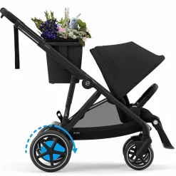 Kinderwagens*Cybex E-Gazelle S compleet Moon Black