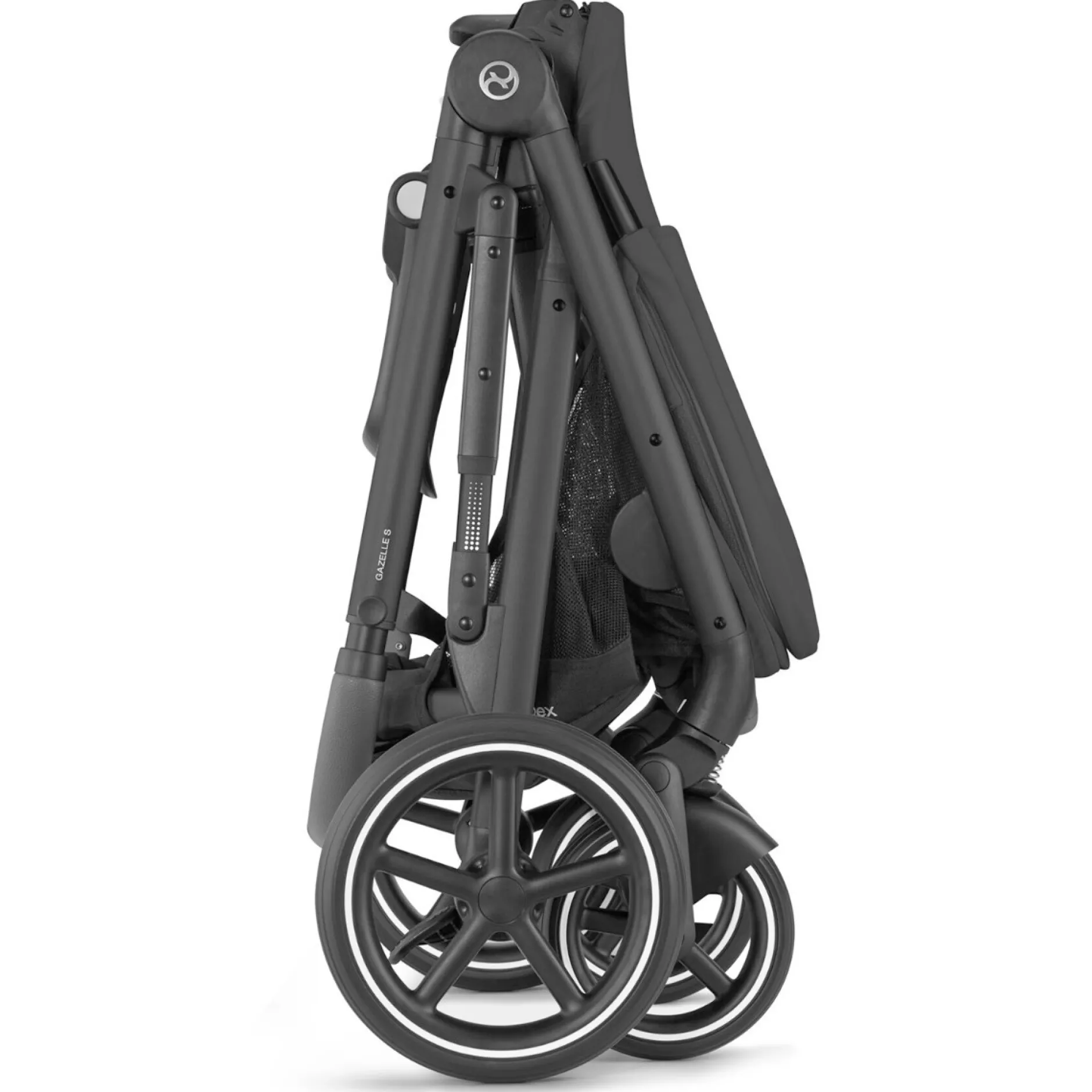 Duo Kinderwagens*Cybex Gazelle S Duo compleet Moon Black