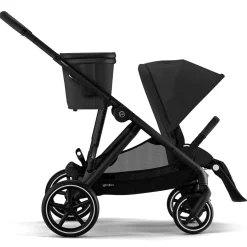 Duo Kinderwagens*Cybex Gazelle S Duo compleet Moon Black