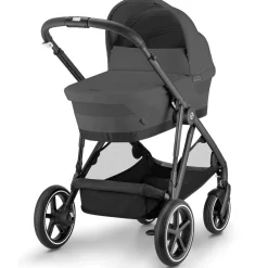 Duo Kinderwagens*Cybex Gazelle S Twin compleet Moon Black