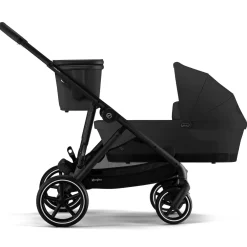Duo Kinderwagens*Cybex Gazelle S Twin compleet Moon Black