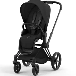 Kinderwagens*Cybex Priam4 compleet Matt Black frame Sepia Black