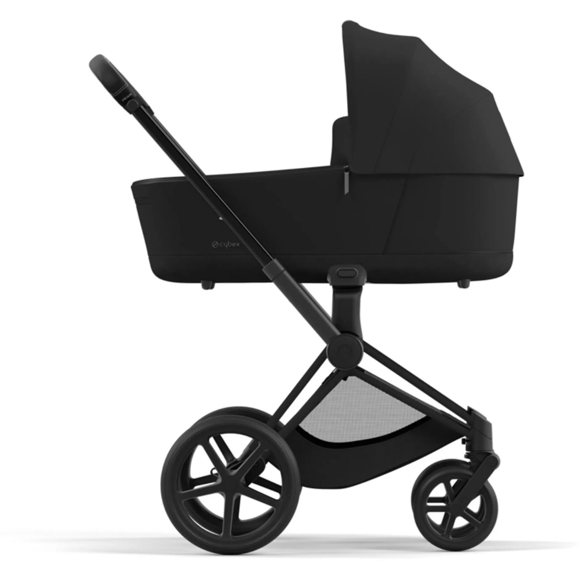 Kinderwagens*Cybex Priam4 compleet Matt Black frame Sepia Black