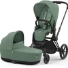 Kinderwagens*Cybex Priam4 compleet Matt Black frame Leaf Green
