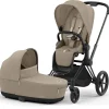 Kinderwagens*Cybex Priam4 compleet Matt Black frame Cozy Beige