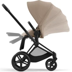 Kinderwagens*Cybex Priam4 compleet Matt Black frame Cozy Beige