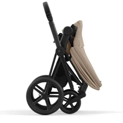 Kinderwagens*Cybex Priam4 compleet Matt Black frame Cozy Beige