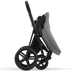 Kinderwagens*Cybex Priam4 compleet Matt Black frame Mirage Grey