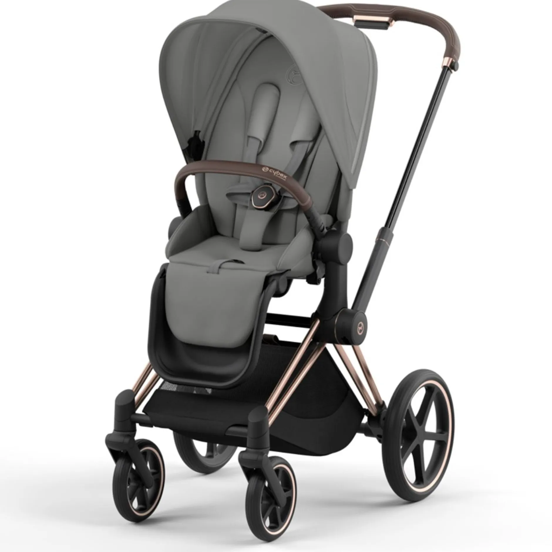 Kinderwagens*Cybex Priam4 compleet Rosegold Mirage Grey