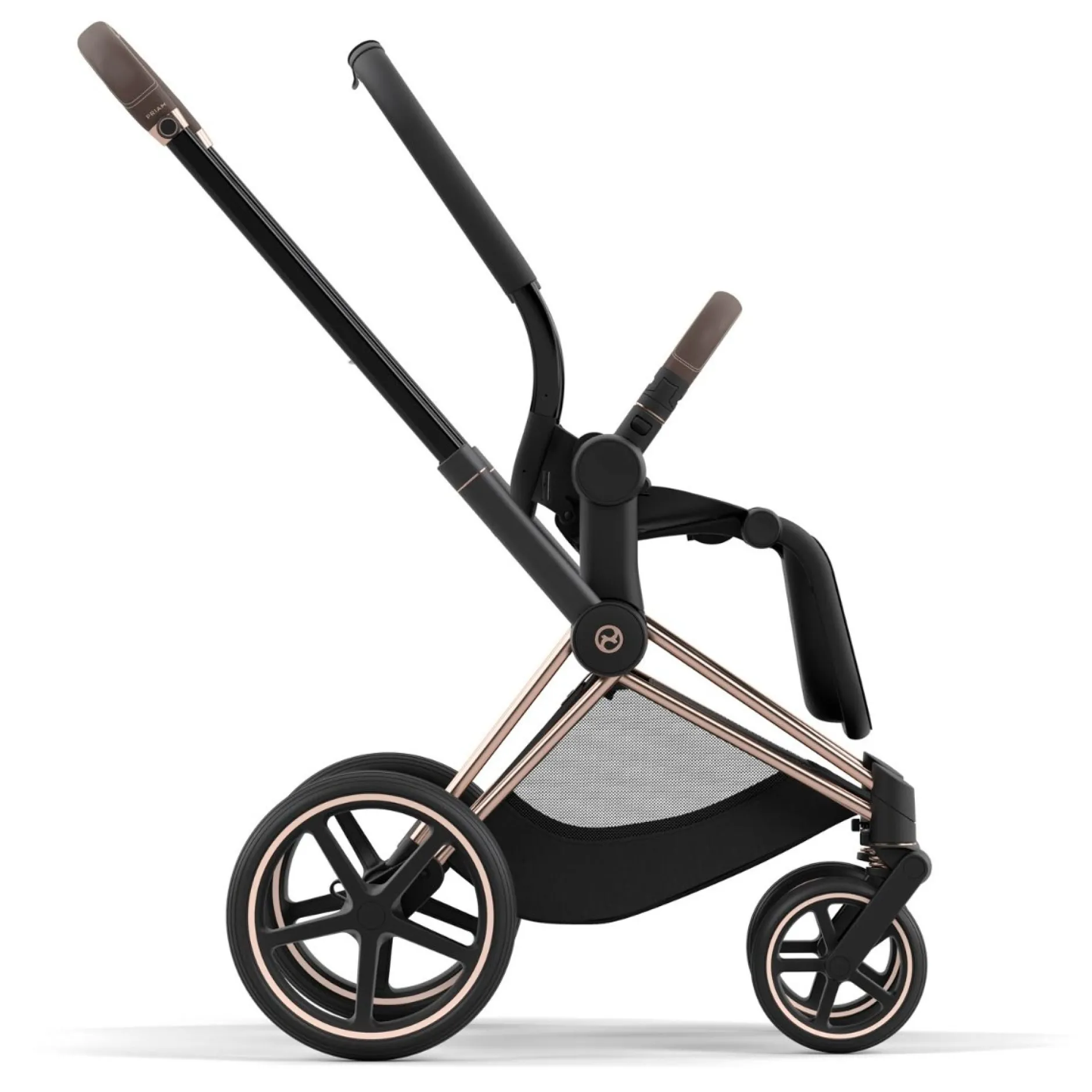 Kinderwagens*Cybex Priam4 compleet Rosegold Leaf Green