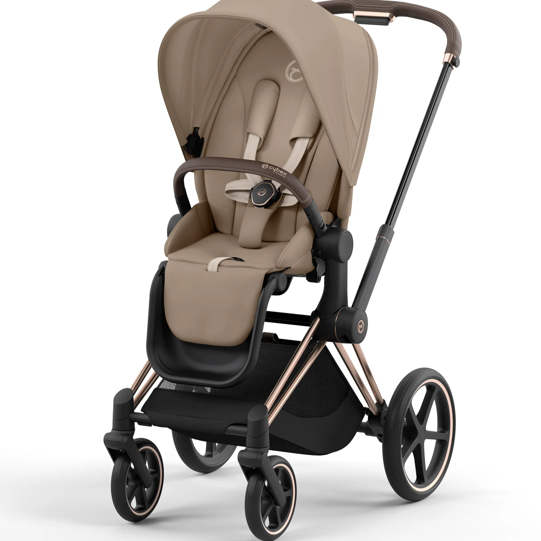 Zitjes*Cybex Priam4 zitbekleding Cozy Beige