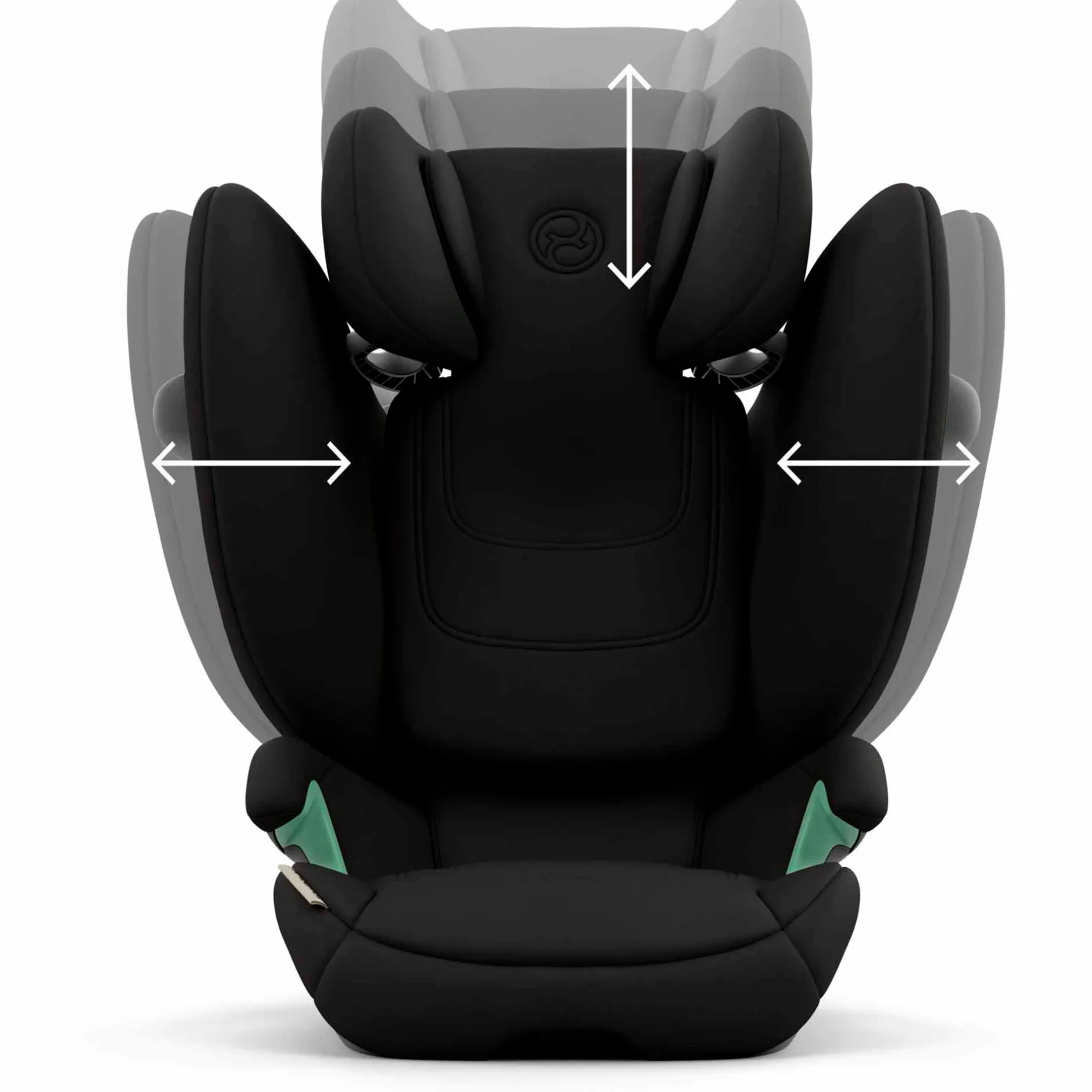 Autostoelen Groep 2/3*Cybex Solution G2 i-Fix Magic Black