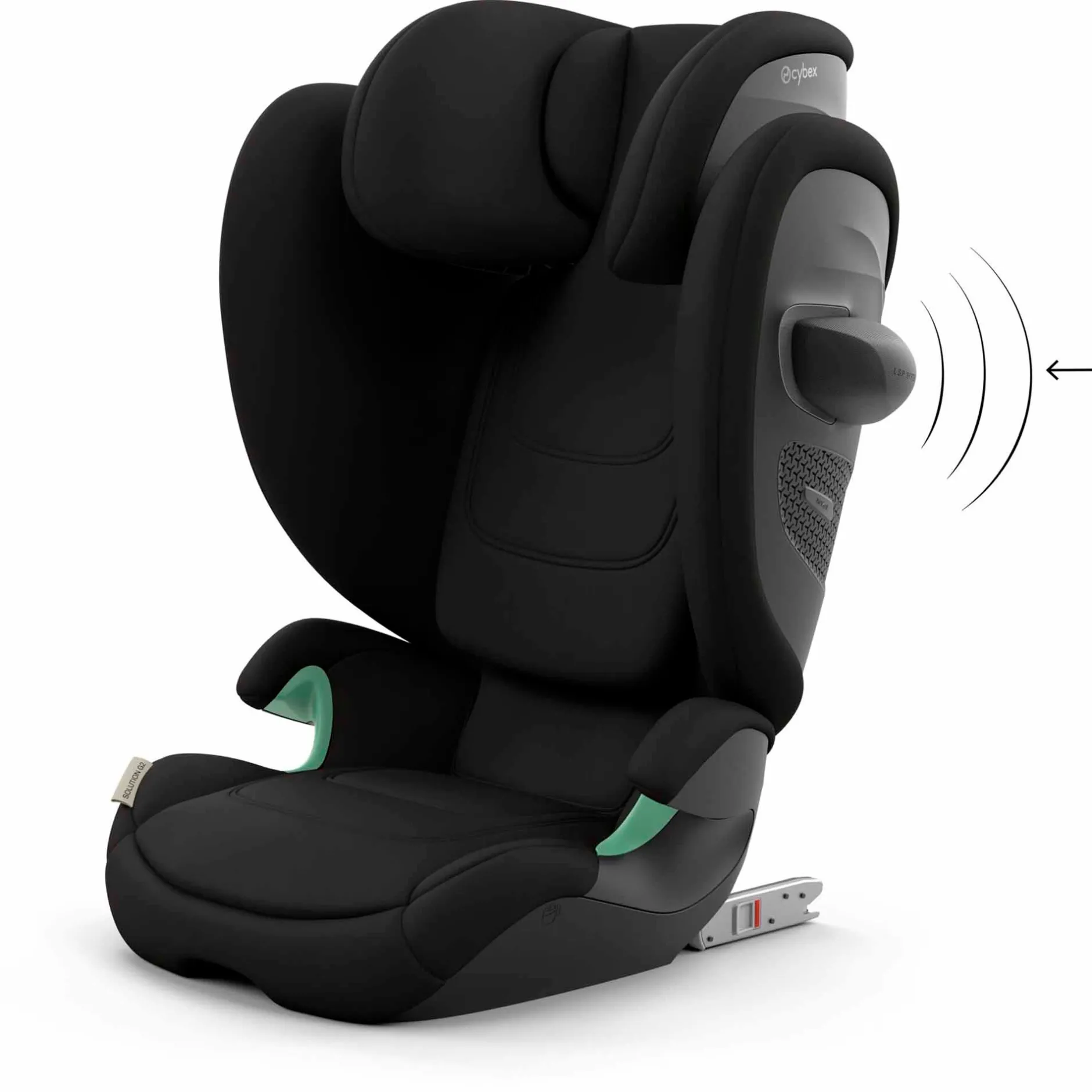 Autostoelen Groep 2/3*Cybex Solution G2 i-Fix Magic Black