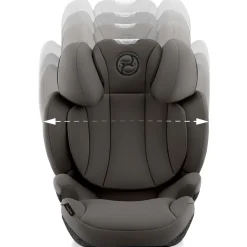 Autostoelen Groep 2/3*Cybex Solution T i-Fix Mirage Grey