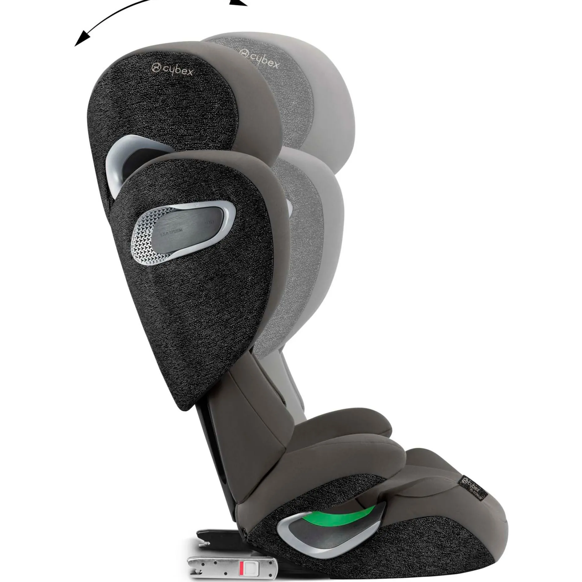 Autostoelen Groep 2/3*Cybex Solution T i-Fix Mirage Grey