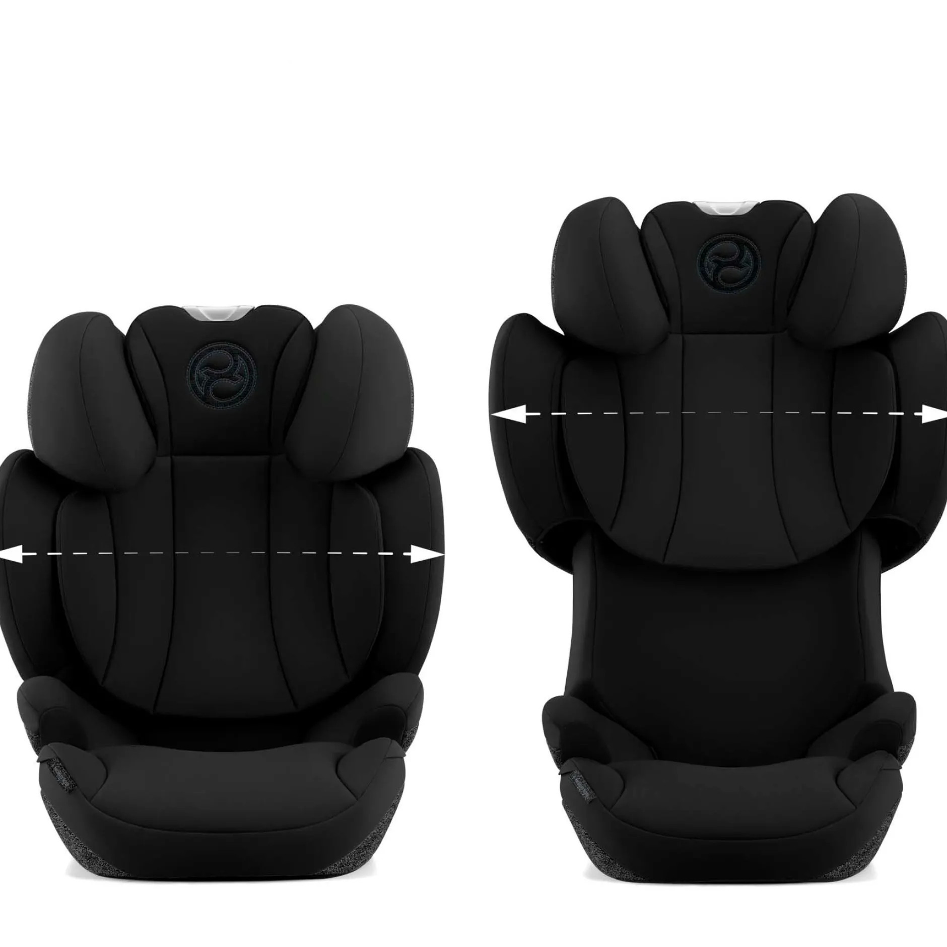 Autostoelen Groep 2/3*Cybex Solution T i-Fix Sepia Black