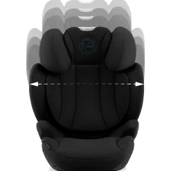 Autostoelen Groep 2/3*Cybex Solution T i-Fix Sepia Black