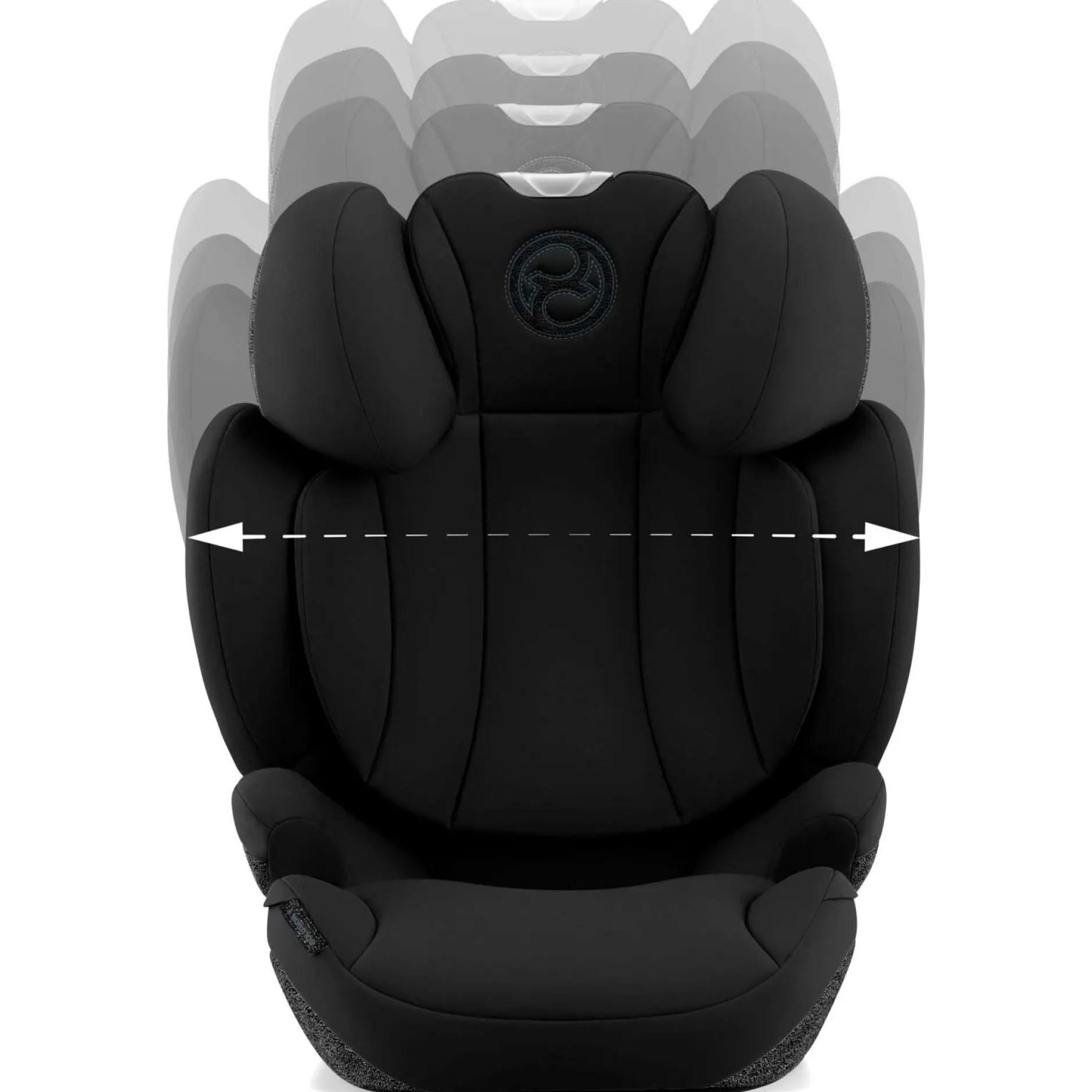 Autostoelen Groep 2/3*Cybex Solution T i-Fix Sepia Black