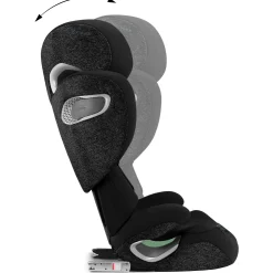 Autostoelen Groep 2/3*Cybex Solution T i-Fix Sepia Black