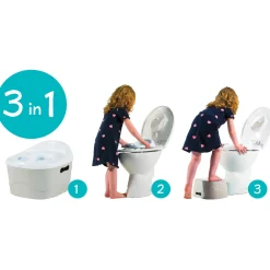 Potjes & Toiletverkleiners*DiaperChamp Potty 3-in-1 grijs