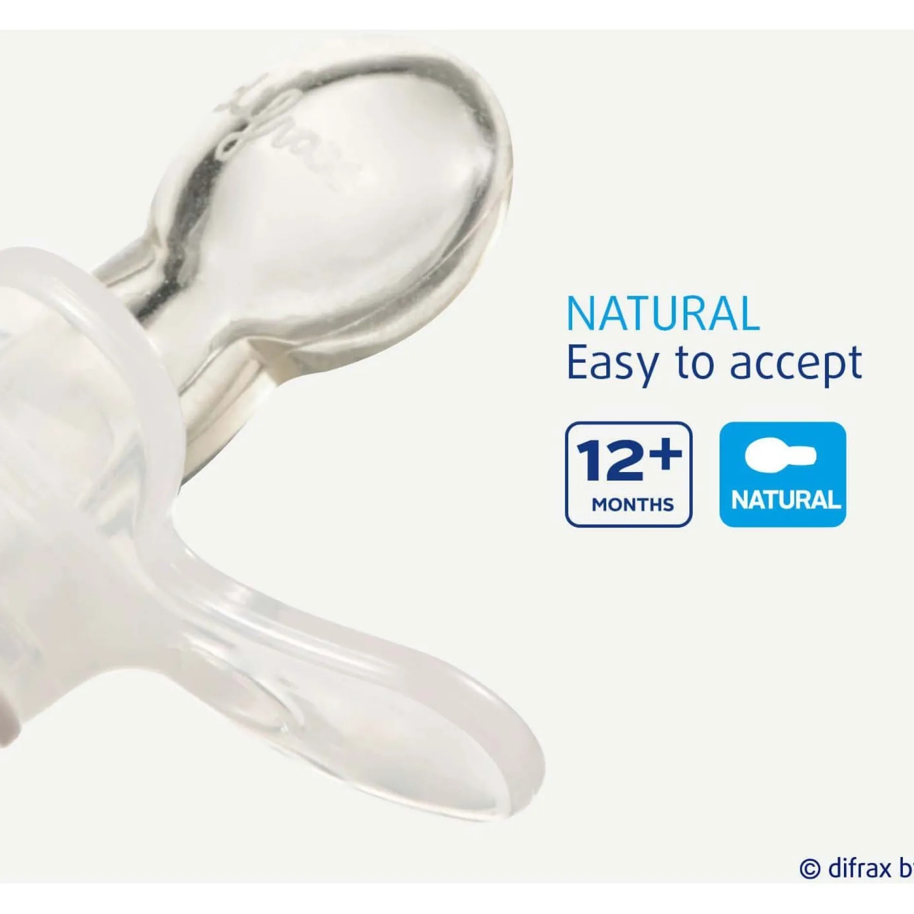 Fopspenen|Fopspenen & Accessoires*Difrax fopspeen glow in the dark 12 maanden Onbehandeld/Naturel