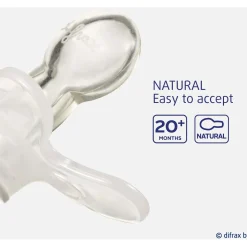 Fopspenen|Fopspenen & Accessoires*Difrax fopspeen glow in the dark 20+ maanden Onbehandeld/Naturel