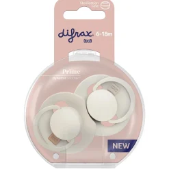 Fopspenen|Fopspenen & Accessoires*Difrax fopspeen LOVI 6+ maanden Ivory White