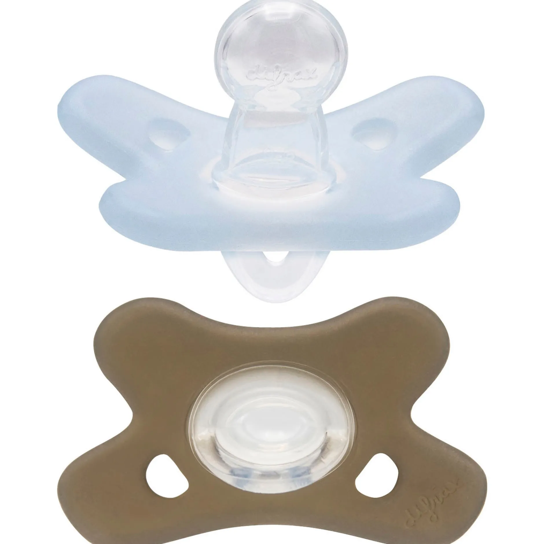 Fopspenen|Fopspenen & Accessoires*Difrax Fopspeen natural siliconen 0-6M Blue Sky