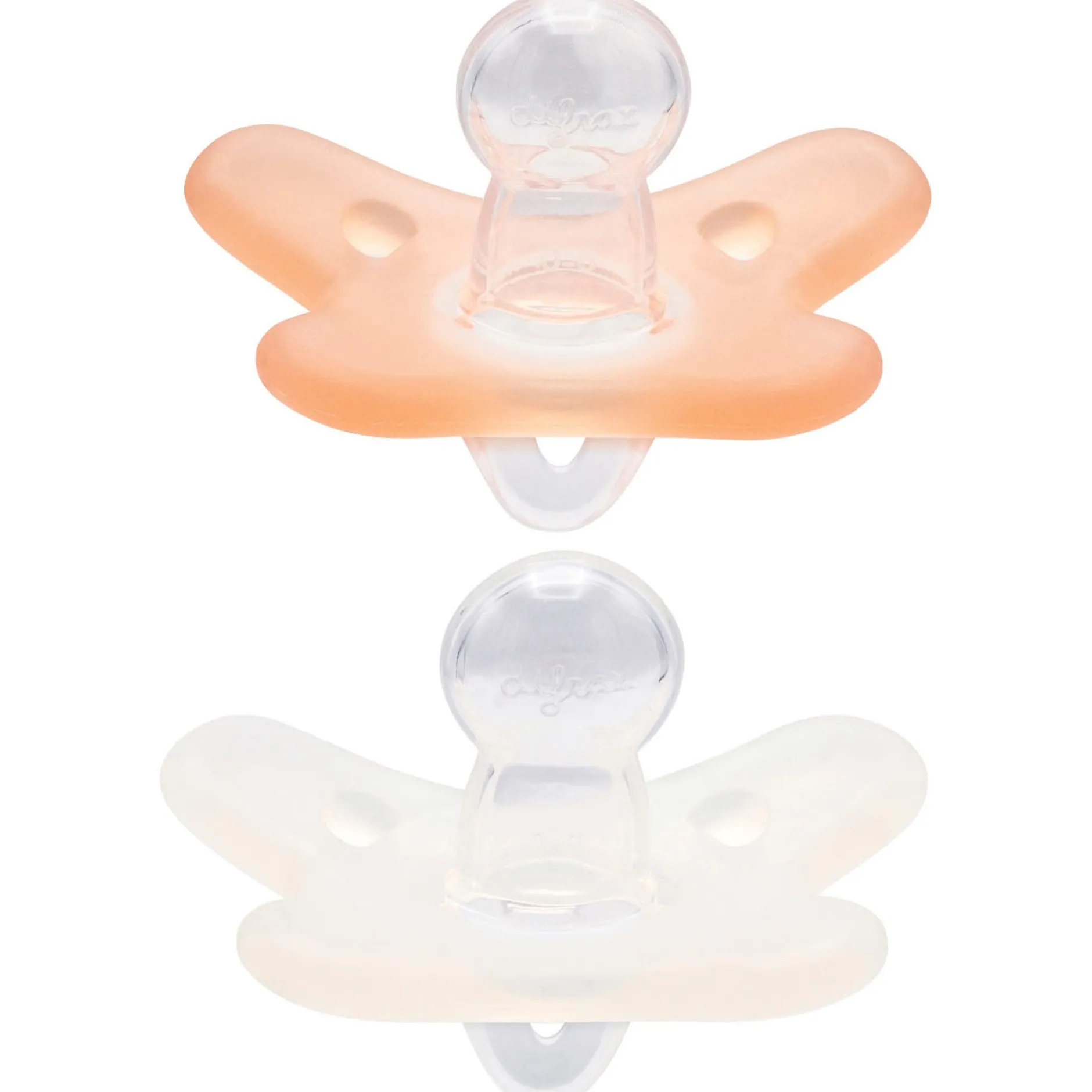 Fopspenen|Fopspenen & Accessoires*Difrax Fopspeen natural siliconen 0-6M Blossom Pink
