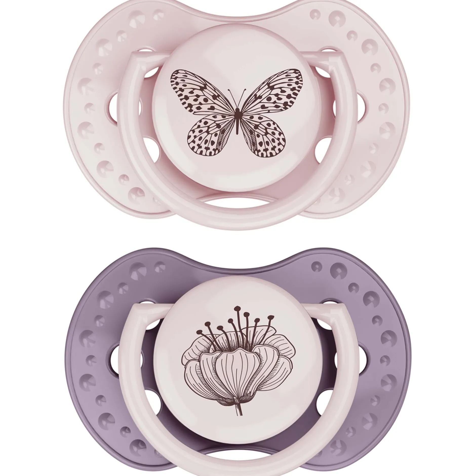Fopspenen|Fopspenen & Accessoires*Difrax Lovi Fopspeen 0-3M Harmony Pink