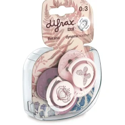 Fopspenen|Fopspenen & Accessoires*Difrax Lovi Fopspeen 0-3M Harmony Pink
