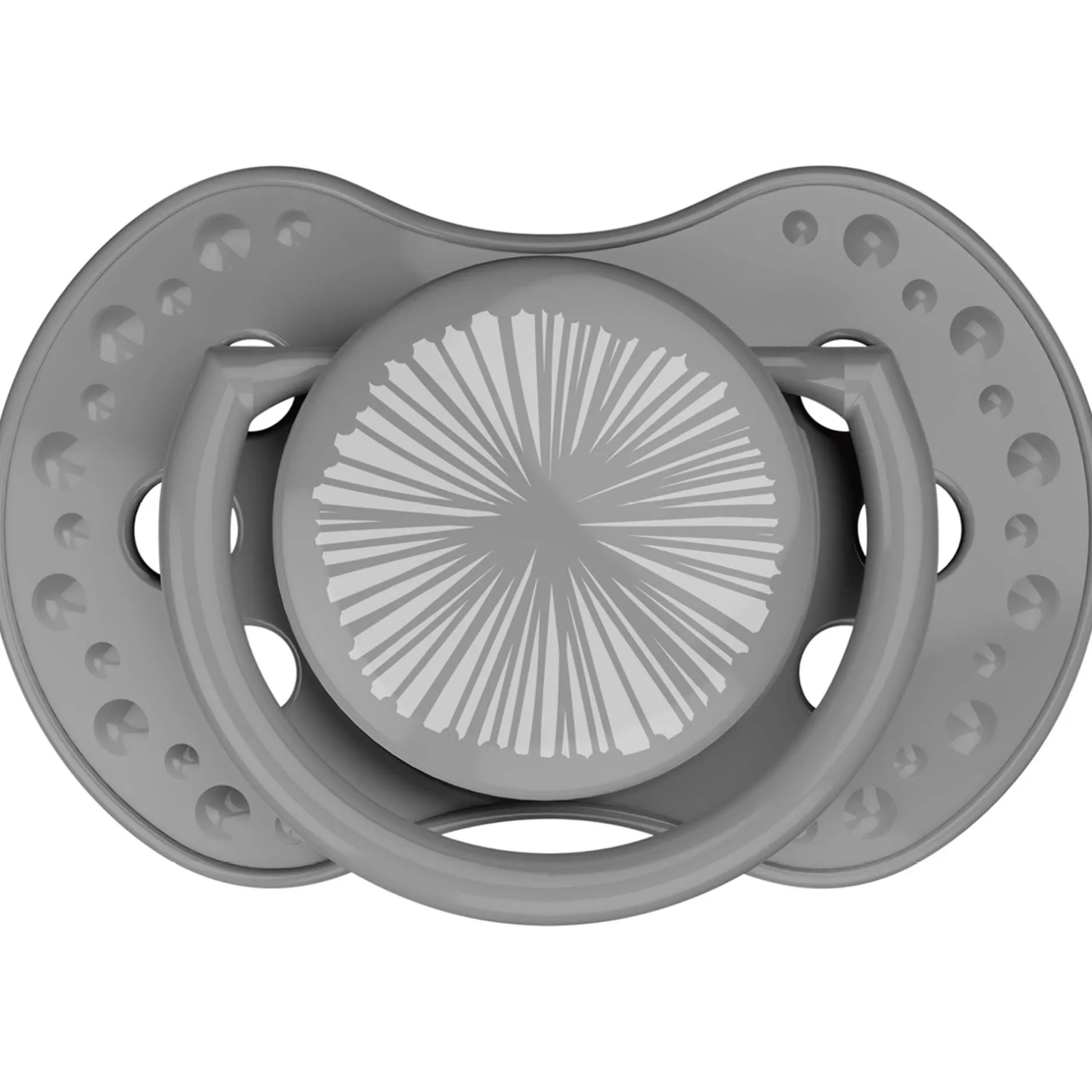 Fopspenen|Fopspenen & Accessoires*Difrax Lovi Fopspeen 6-18M Harmony Grey