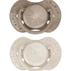 Fopspenen|Fopspenen & Accessoires*Difrax LOVI Fopspeen 18+M Harmony Beigebrown