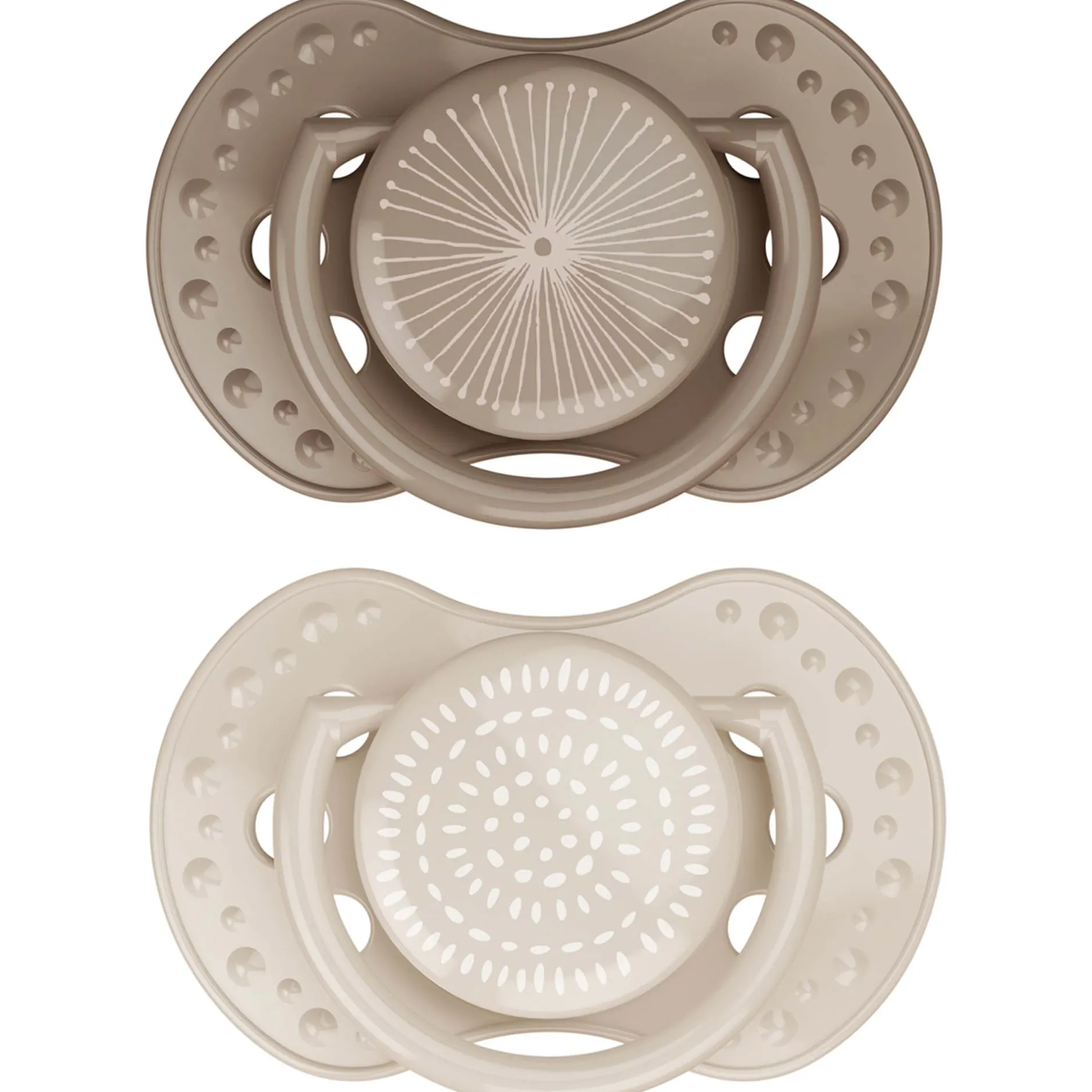 Fopspenen|Fopspenen & Accessoires*Difrax Lovi Fopspeen 0-3M Harmony Beigebrown