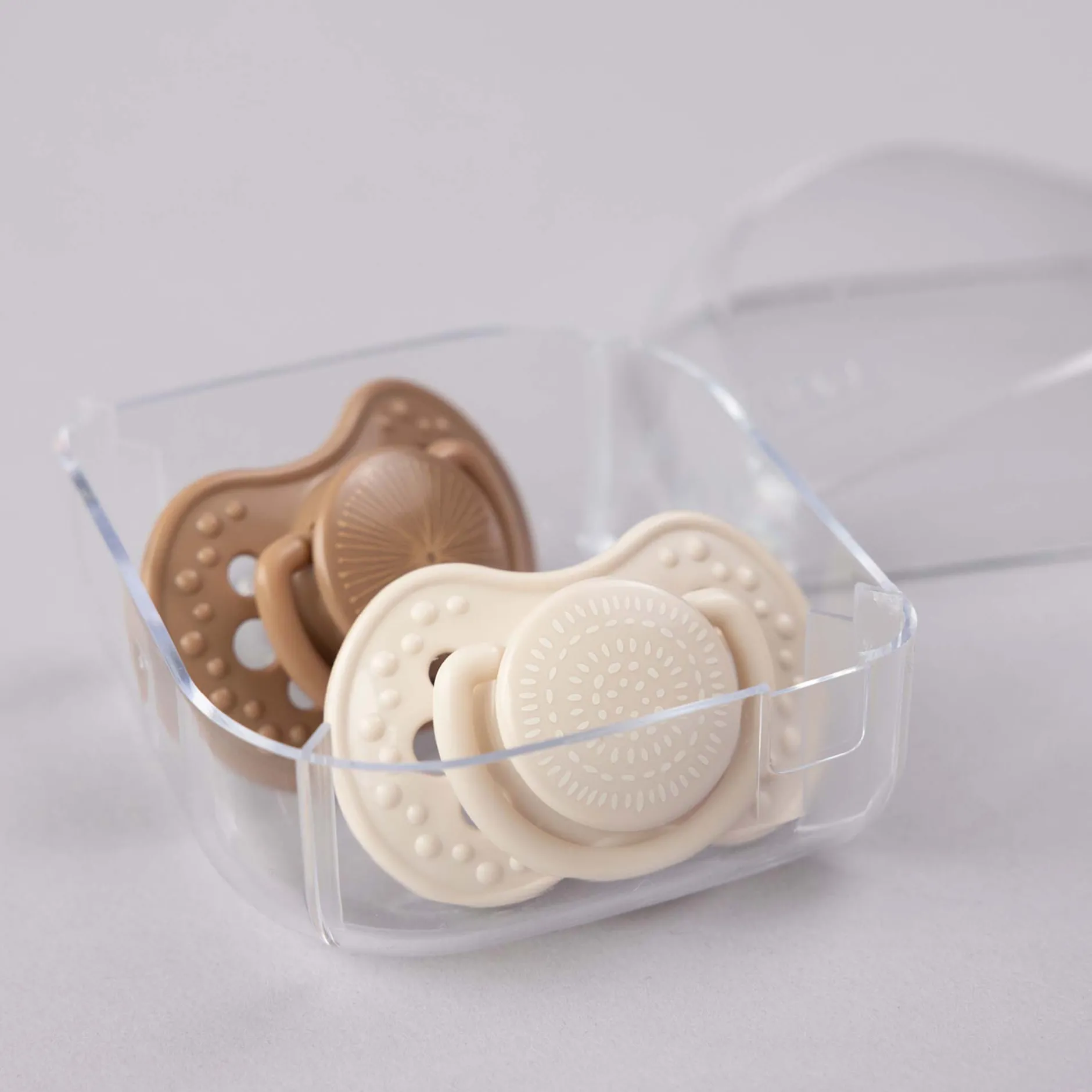 Fopspenen|Fopspenen & Accessoires*Difrax Lovi Fopspeen 0-3M Harmony Beigebrown