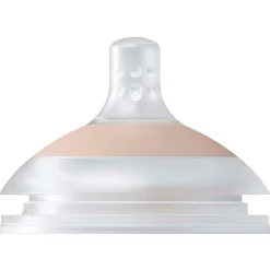 Flesspenen*Difrax LOVI Mammafeel flessenspeen S 3+ roze