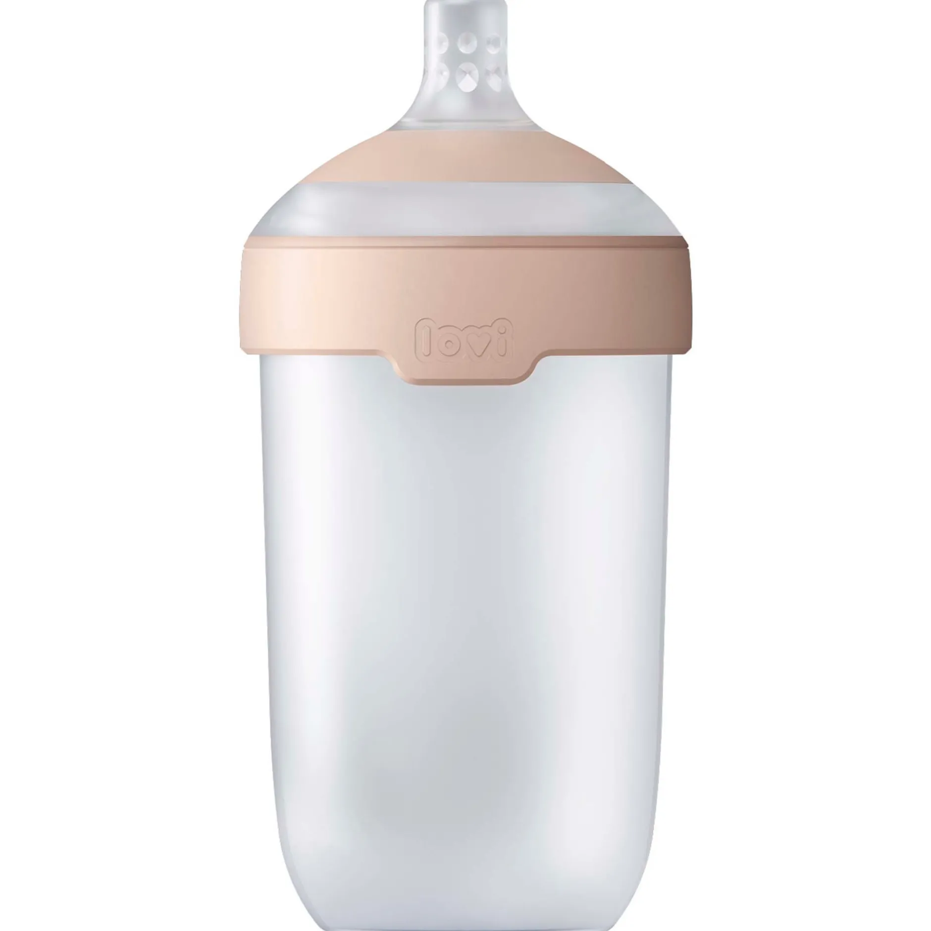 Flesjes*Difrax LOVI Mammafeel fles 250 ml roze