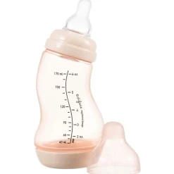 Flesjes*Difrax S-fles Anti-colic - natural 170ml roze