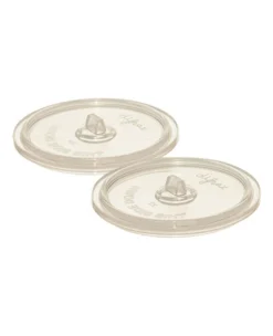 Flesjes*Difrax ventiel s-fles 2 stuks transparant