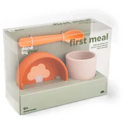 Serviesset*Done By Deer First Meal Eetset oranje