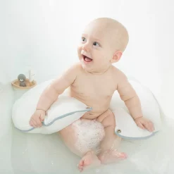 Badzitjes & Badringen*Doomoo Basics Doomoo comfy bath meegroeiend badkussen wit