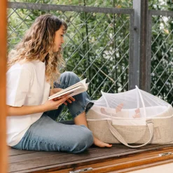 Veilig Slapen|Babynestjes*Doomoo Nest'N Go Mosquito net White
