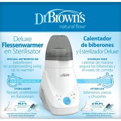 Flessenwarmers & Sterilisators*Dr. Brown's Deluxe Fleswarmer en sterilisator
