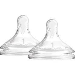 Flesspenen*Dr. Brown's Options+ speen Brede Halsfles - 2 stuks multi