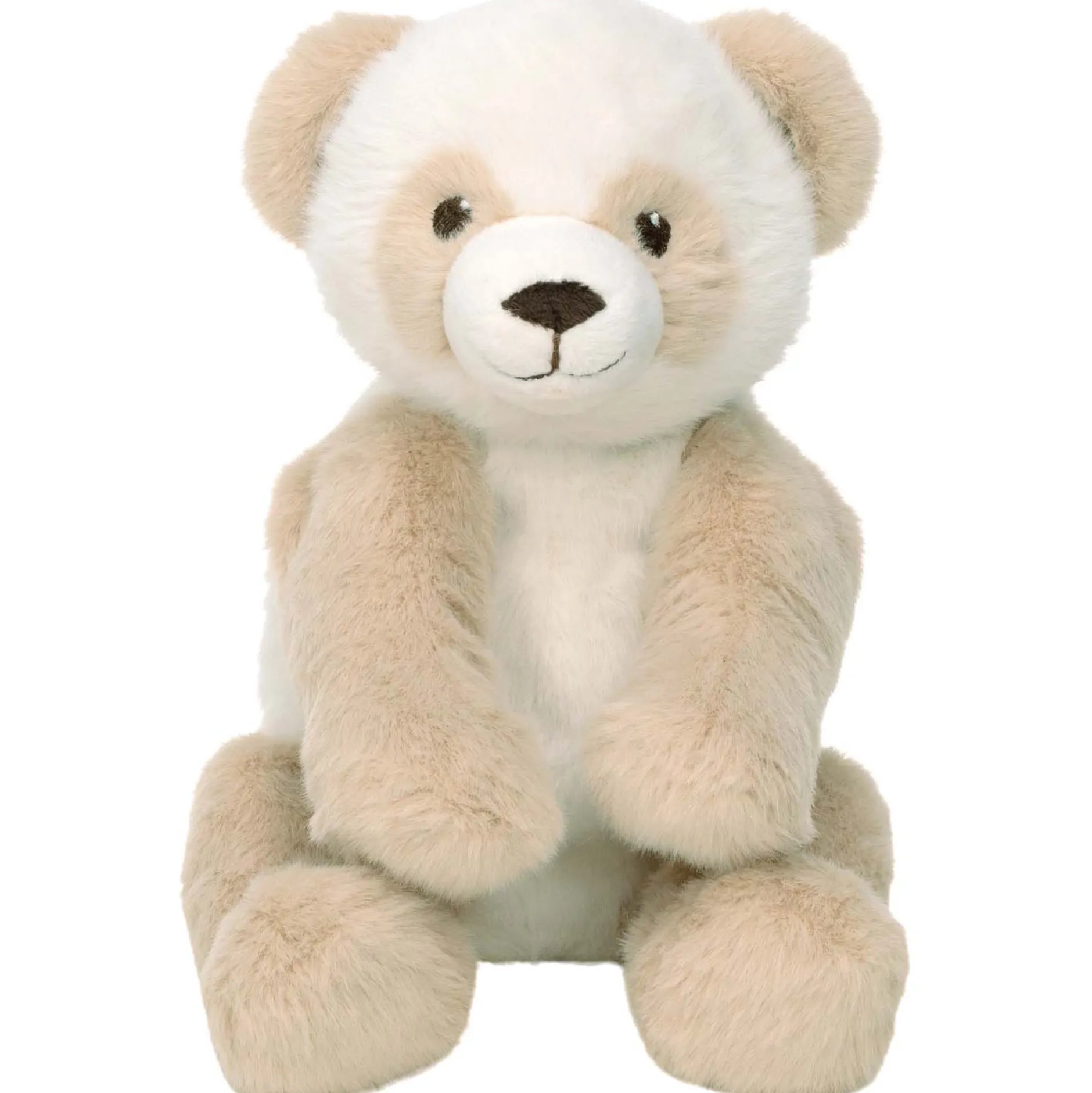 Knuffels*Happy Horse Knuffel Panda Pinto 28cm Beigebrown