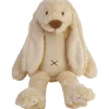 Knuffels*Happy Horse knuffel Rabbit Richie 28cm Dark Off-White