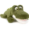 Knuffels*Div. Merken Heppy Planet knuffel krokodil 40cm Green